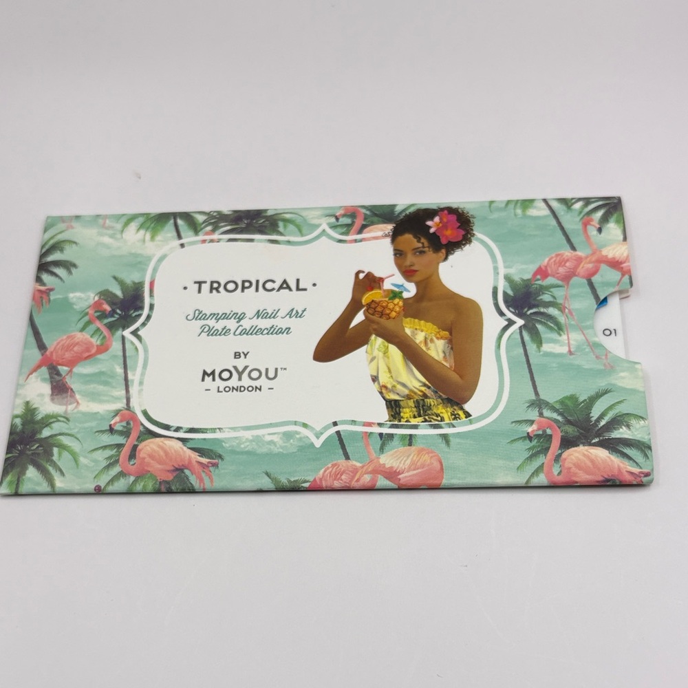 MoYou London Tropical Stamping Nail Art Plate Collection #01